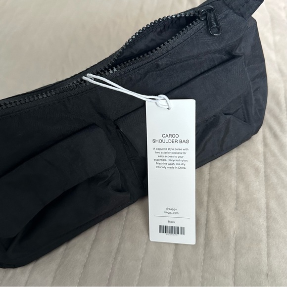 Baggu Cargo Shoulder Bag - black - Picture 3 of 3